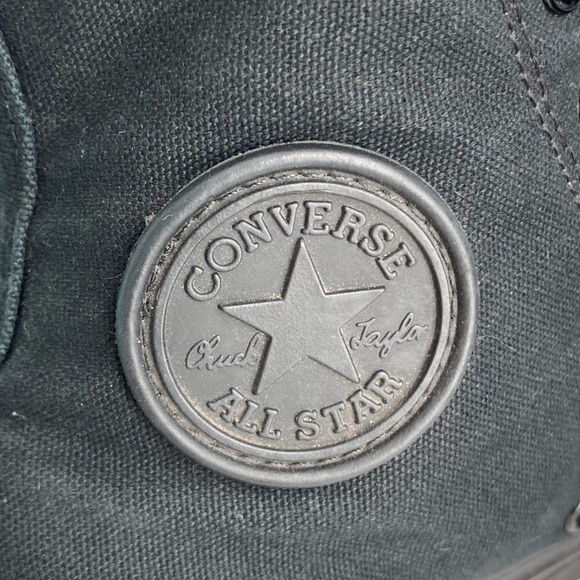 Converse Chuck Taylor All Star High-Top Sneakers Black unisex Men 9 Women 11 - Picture 14 of 16